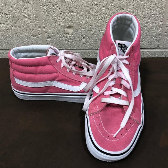 light pink vans mens